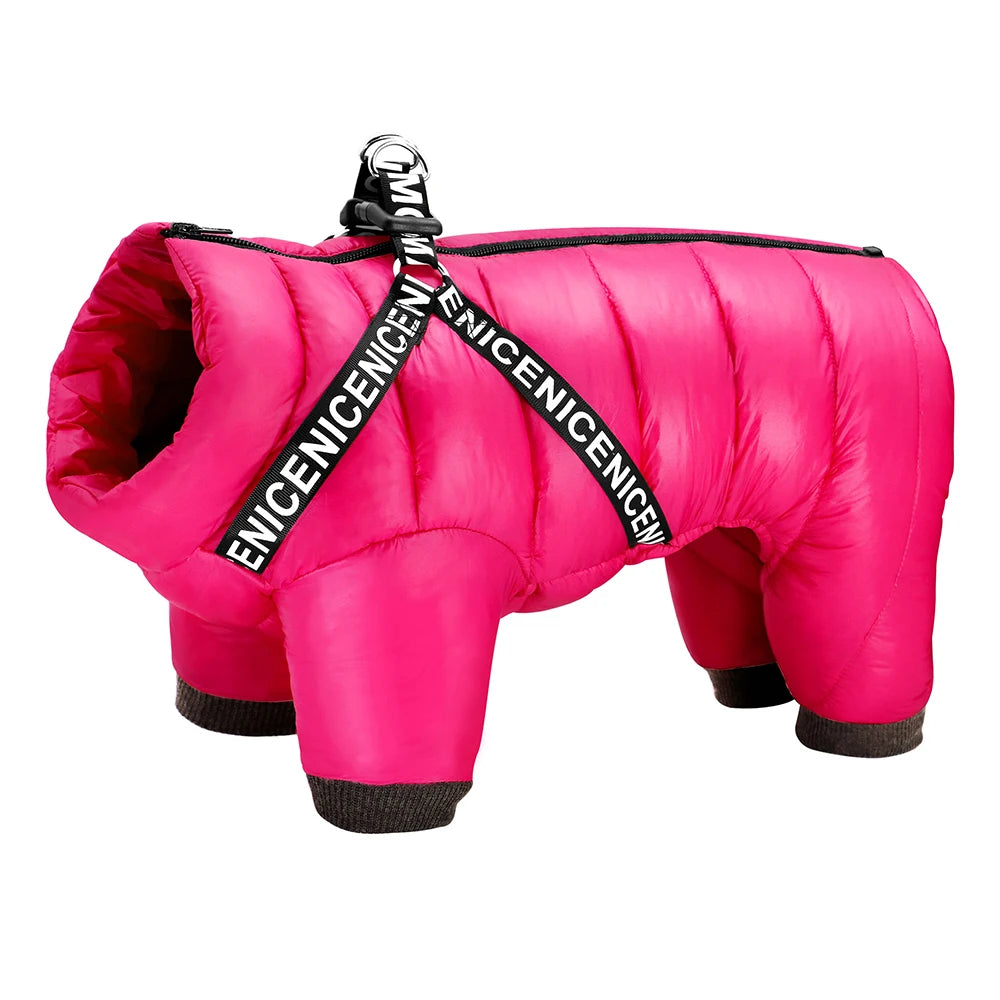 Combinaison d'Hiver "Super Warm" pour Chien – Veste Imperméable Intégrale