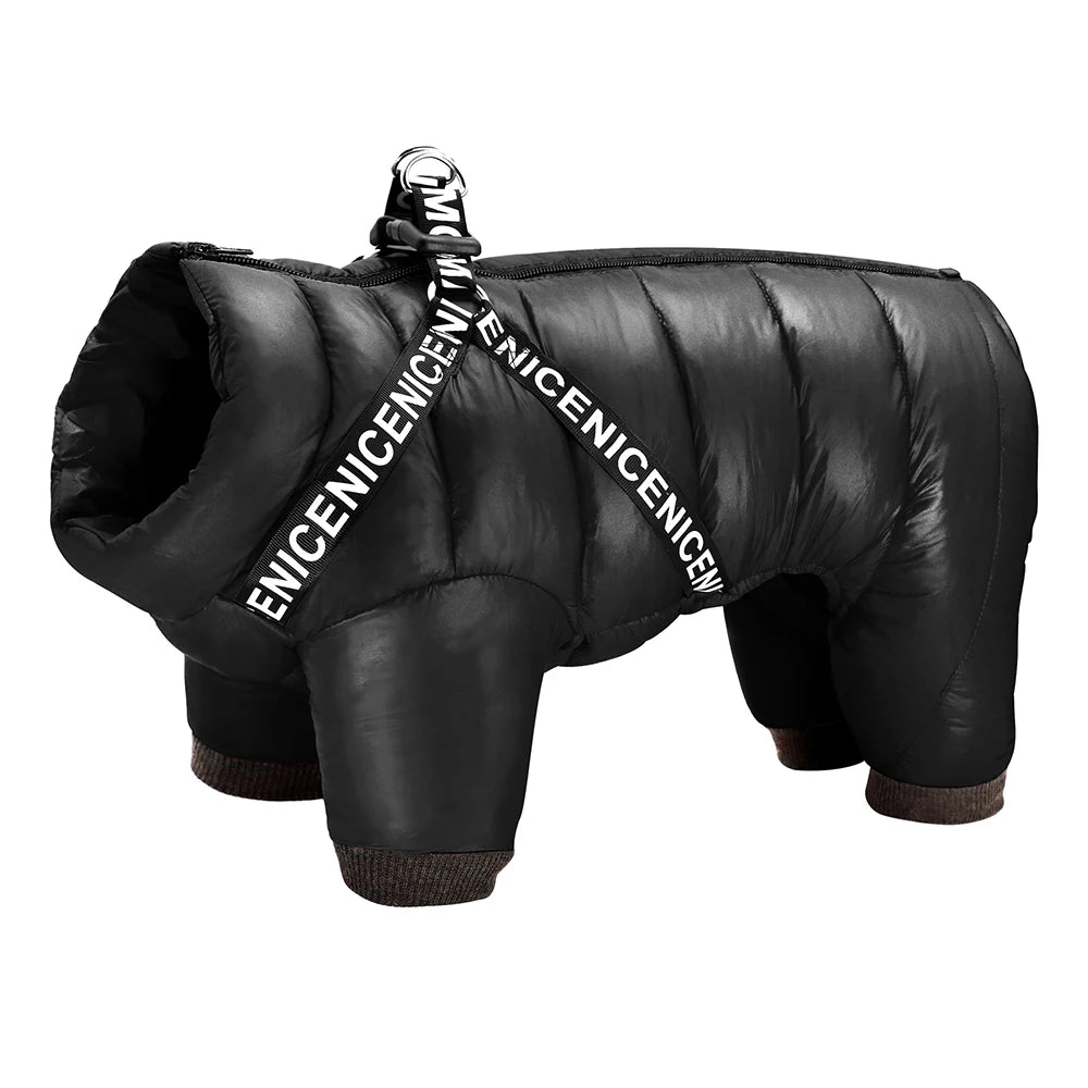 Combinaison d'Hiver "Super Warm" pour Chien – Veste Imperméable Intégrale
