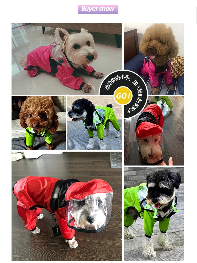 Imperméable "The Dog Face" – Veste Waterproof et Coupe-vent pour Chien