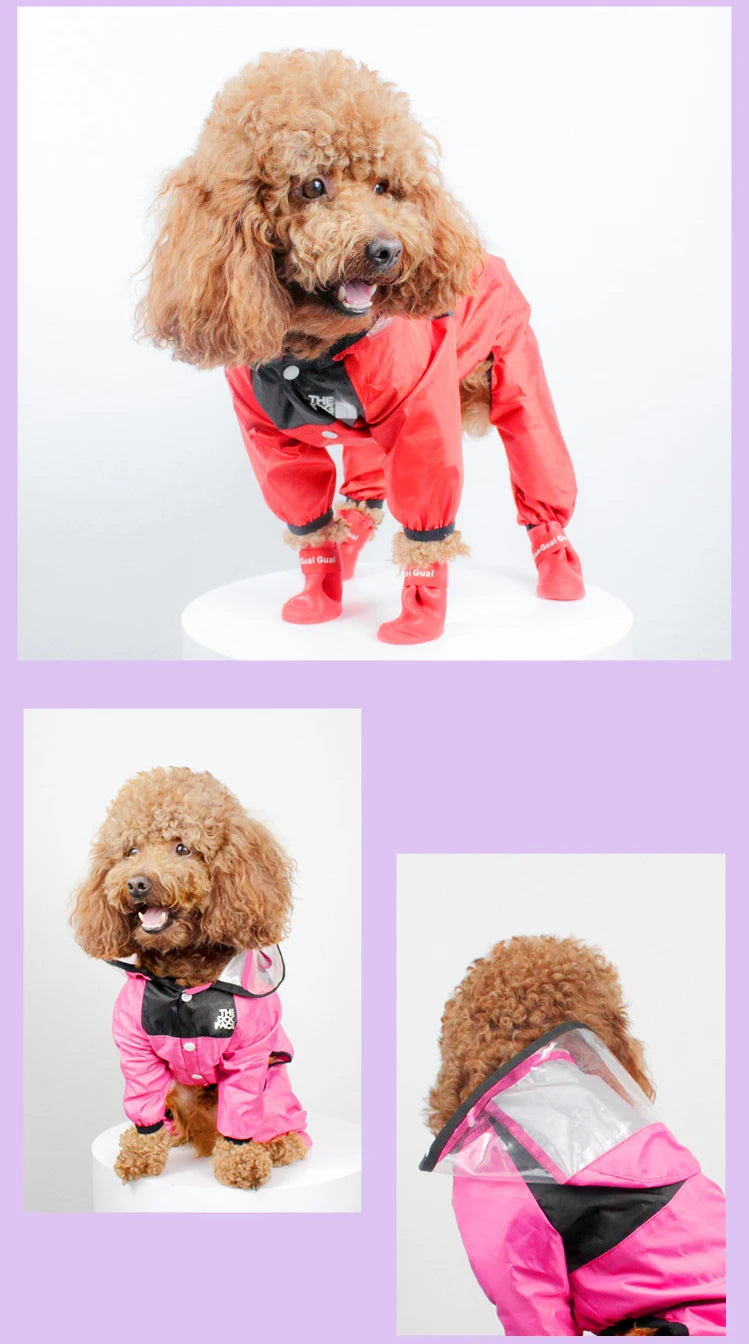 Imperméable "The Dog Face" – Veste Waterproof et Coupe-vent pour Chien
