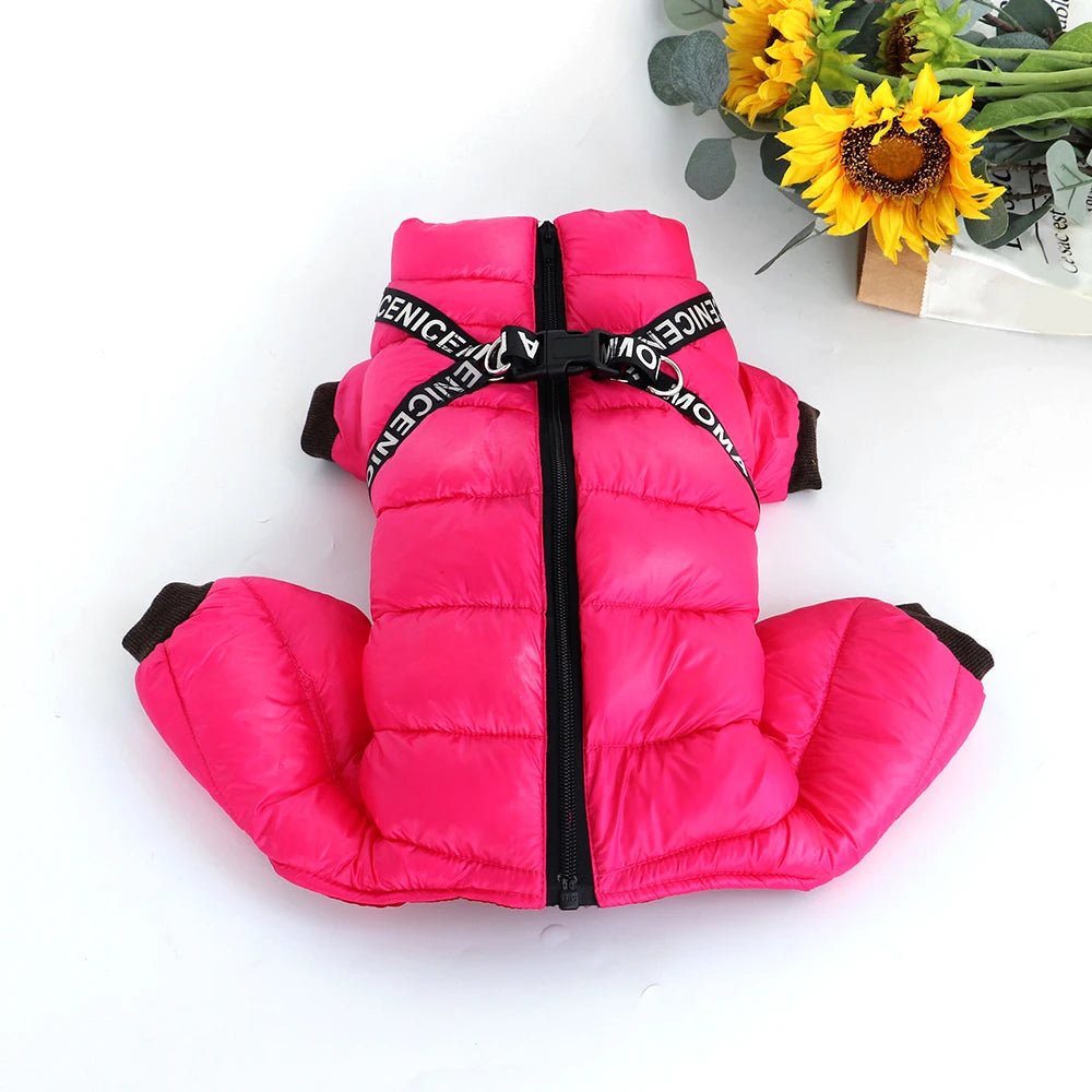 Combinaison d'Hiver "Super Warm" pour Chien – Veste Imperméable Intégrale