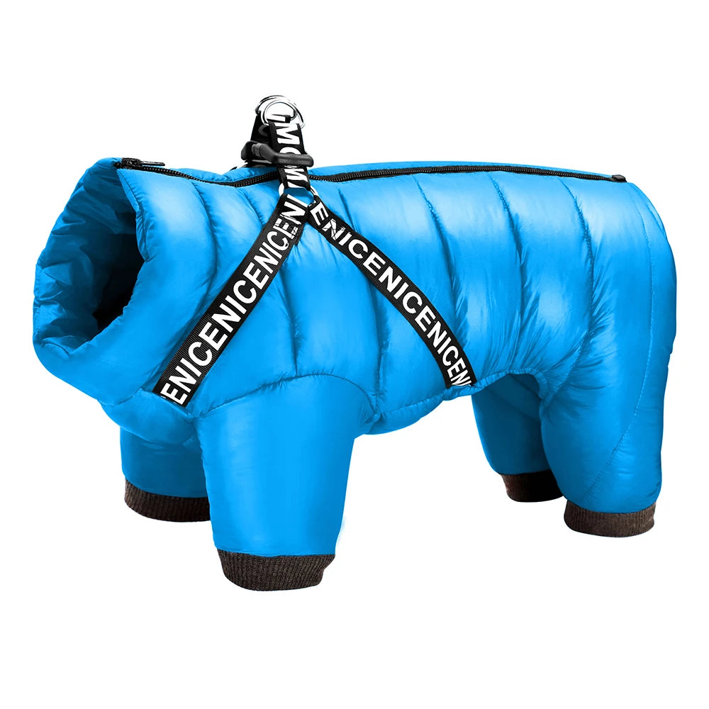 Combinaison d'Hiver "Super Warm" pour Chien – Veste Imperméable Intégrale