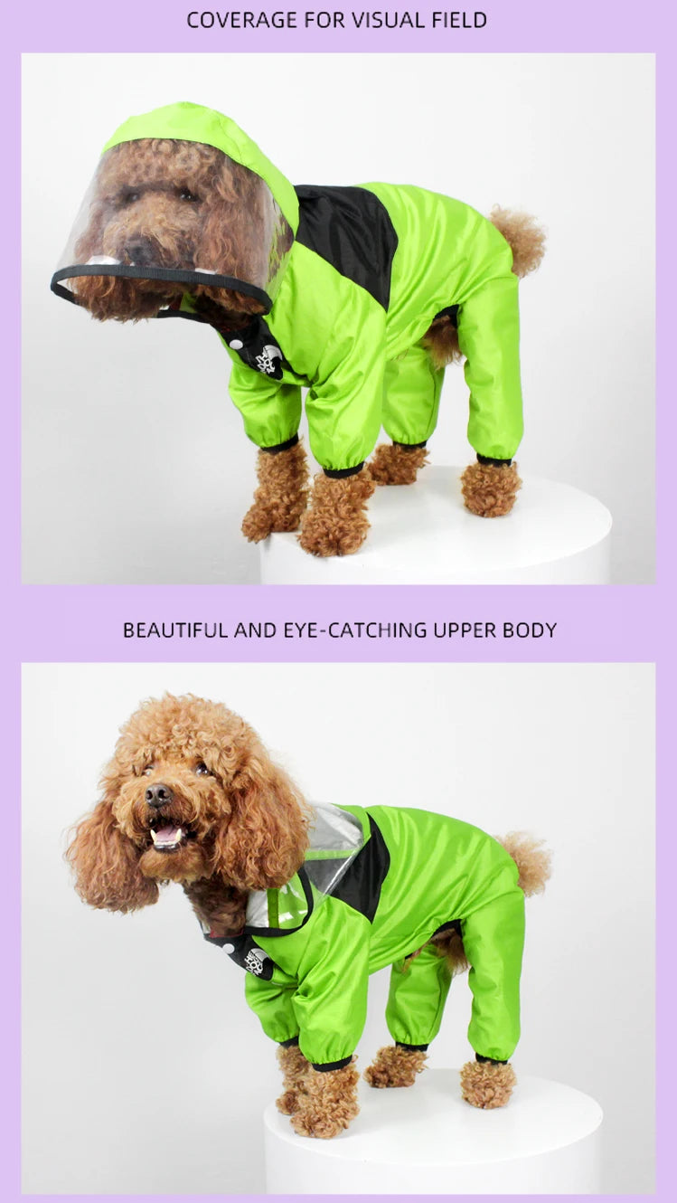 Imperméable "The Dog Face" – Veste Waterproof et Coupe-vent pour Chien