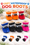 Bottines Antidérapantes et Imperméables pour Chien - Protection Hiver