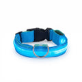 Collier LED Lumineux pour Chien – Nylon Réfléchissant, Sécurité, Clignotant & Fluorescent