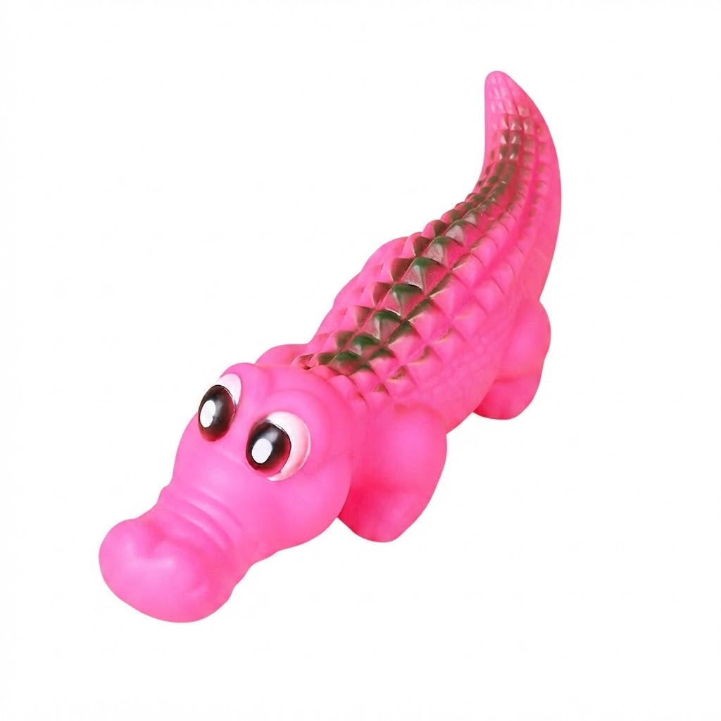 Crocodile Sonore en Caoutchouc