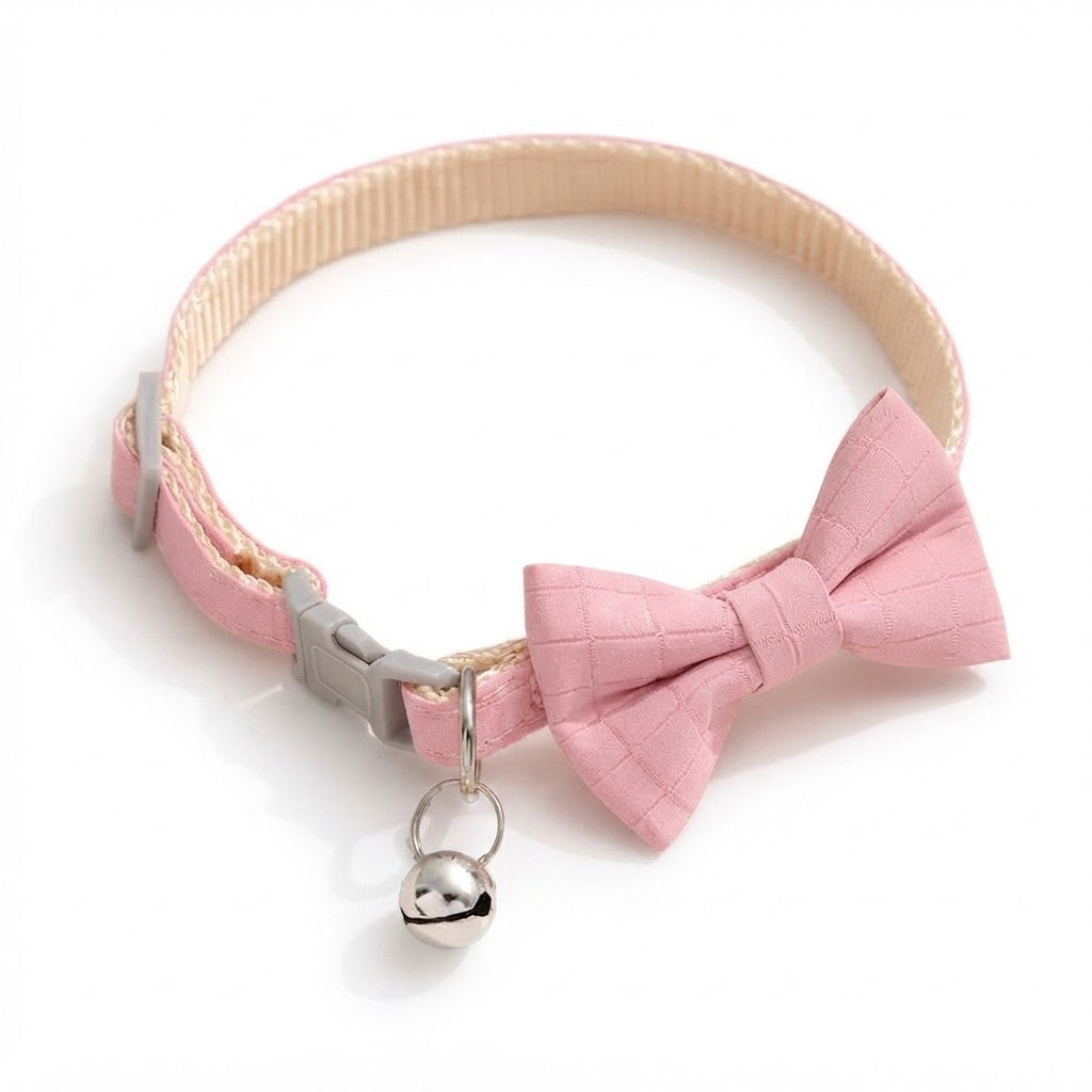 Collier à Nœud Papillon avec Clochette