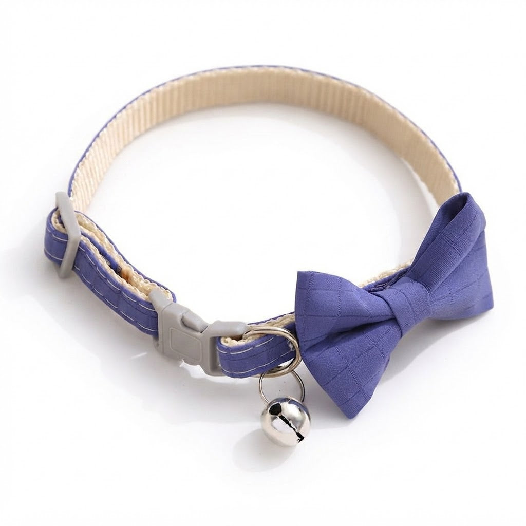 Collier à Nœud Papillon avec Clochette