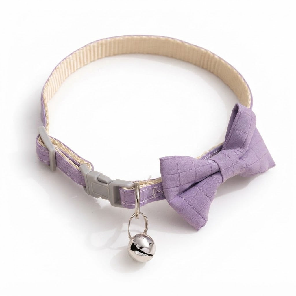Collier à Nœud Papillon avec Clochette