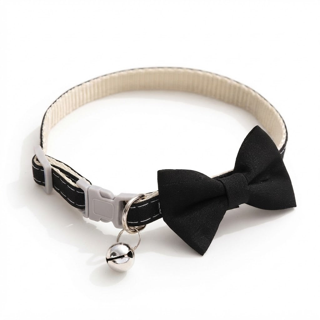 Collier à Nœud Papillon avec Clochette