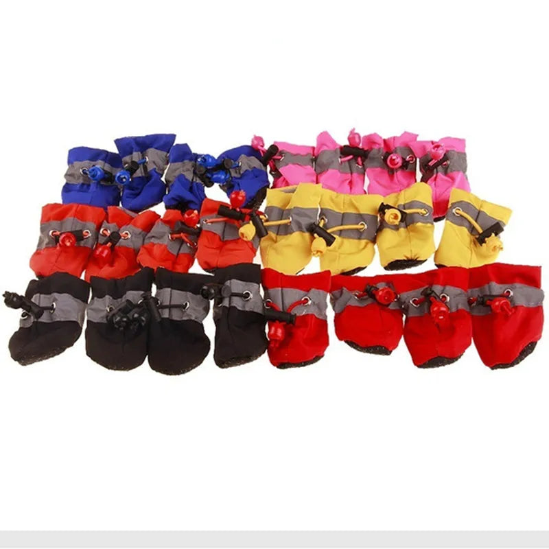 Bottines Imperméables et Antidérapantes pour Petits Chiens et Chats