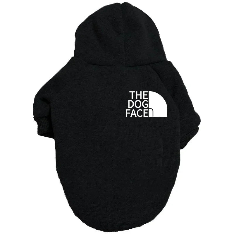 Sweat à Capuche "The Dog Face" – Hoodie Chaud et Coupe-vent pour Chien