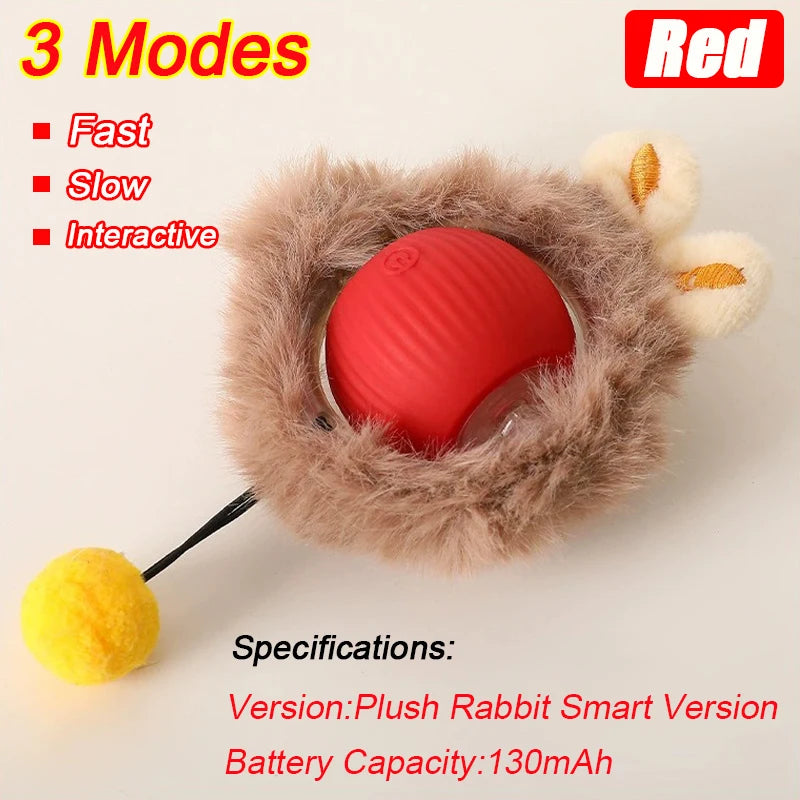 Balle Interactive Automatique pour Chat : Le Compagnon de Chasse Intelligent