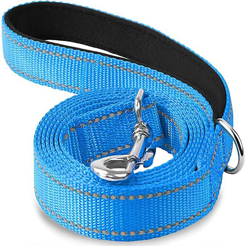 Laisse Réfléchissante pour Chien et Chat - Corde de Traction Robuste - Idéal Promenade, Dressage et Sécurité Nocturne