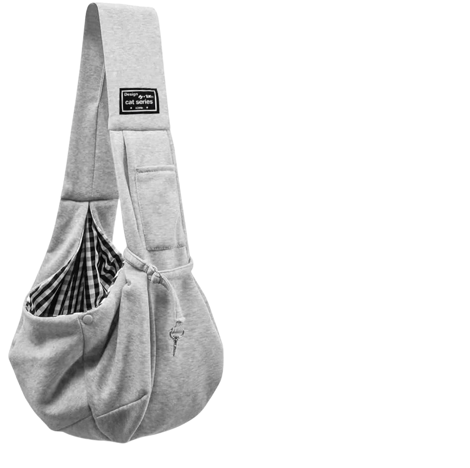 Sac Bandoulière pour Animaux : Porté Main-Libre et Sécurité Optimale