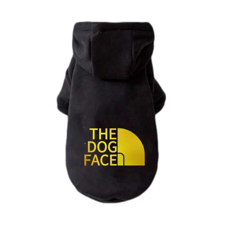 Sweat à Capuche "The Dog Face" – Hoodie Chaud et Coupe-vent pour Chien