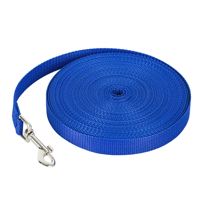 Laisse en Nylon pour Chien et Chat - Multi-Longueurs - Idéale pour Marche, Course et Dressage - Pour Petits et Moyens Animaux
