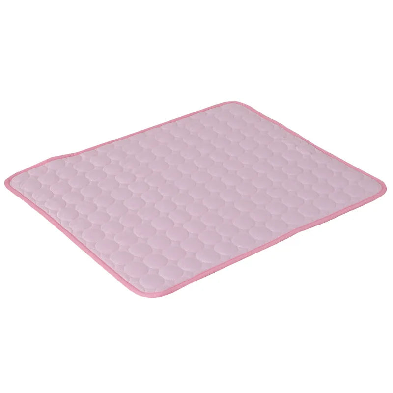 Tapis Rafraîchissant pour Chien et Chat – Lit Effet Glaçon Auto-Rafraîchissant, Ultra-Résistant pour Été (Tailles S à XL)