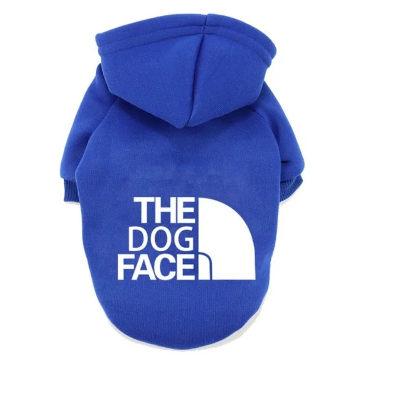 Sweat à Capuche "The Dog Face" – Hoodie Chaud et Coupe-vent pour Chien