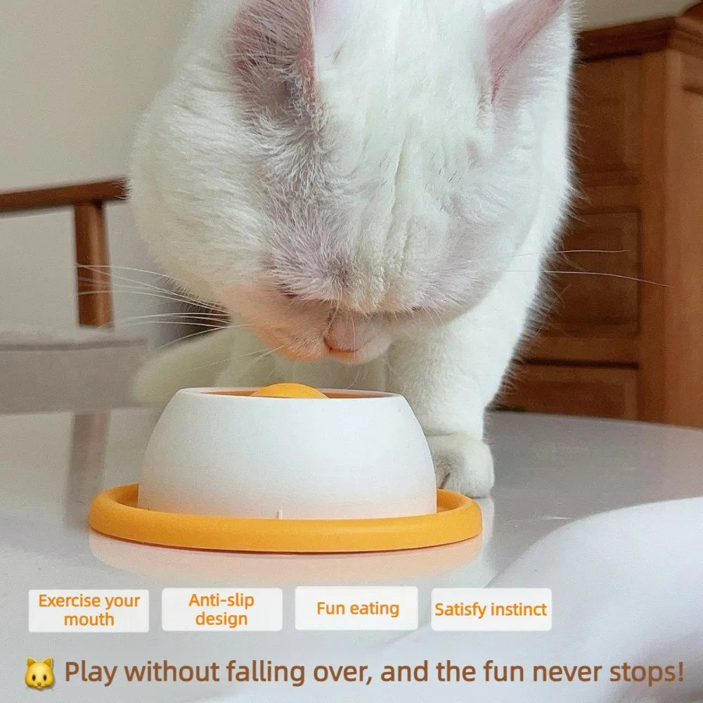 Jouet Distributeur de Nourriture et Léchage | Jeu Interactif pour Stimulation Mentale et Alimentation Lente