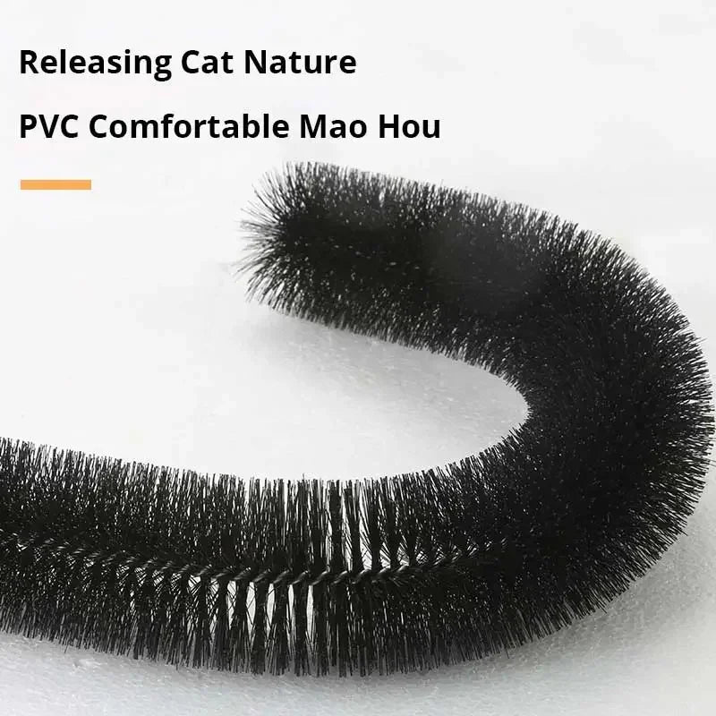 Arche de Toilettage et Massage pour Chats | Brosse Auto-Lisseur & Griffoir Interactif