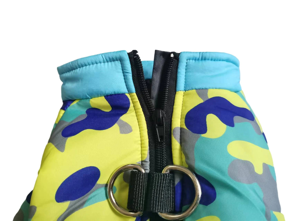Waterproof Winter Dog Coat Clothes Thicken Warm Dog Jumpsuit Small Dogs Puppy Outfit For French Bulldog Pug Pet Jacket Clothing