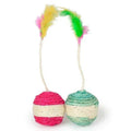 Balle en Sisal avec Plume