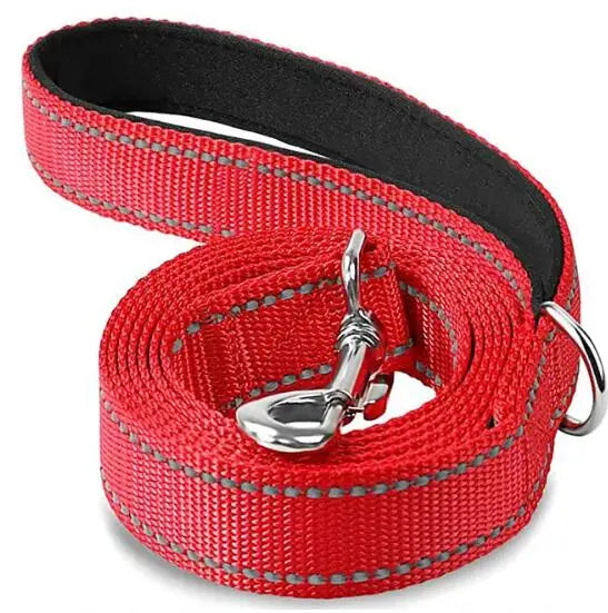 Laisse Réfléchissante pour Chien et Chat - Corde de Traction Robuste - Idéal Promenade, Dressage et Sécurité Nocturne