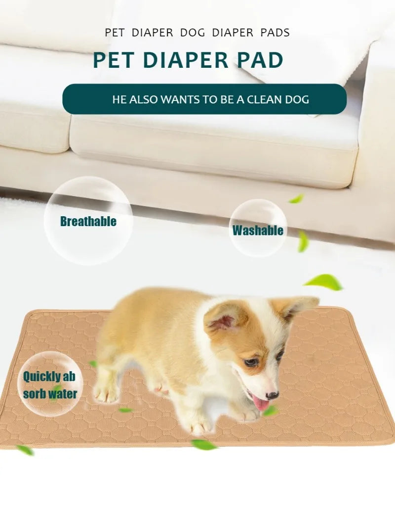 Tapis d'Entraînement Lavable et Réutilisable pour Chiens | Absorbant & Imperméable