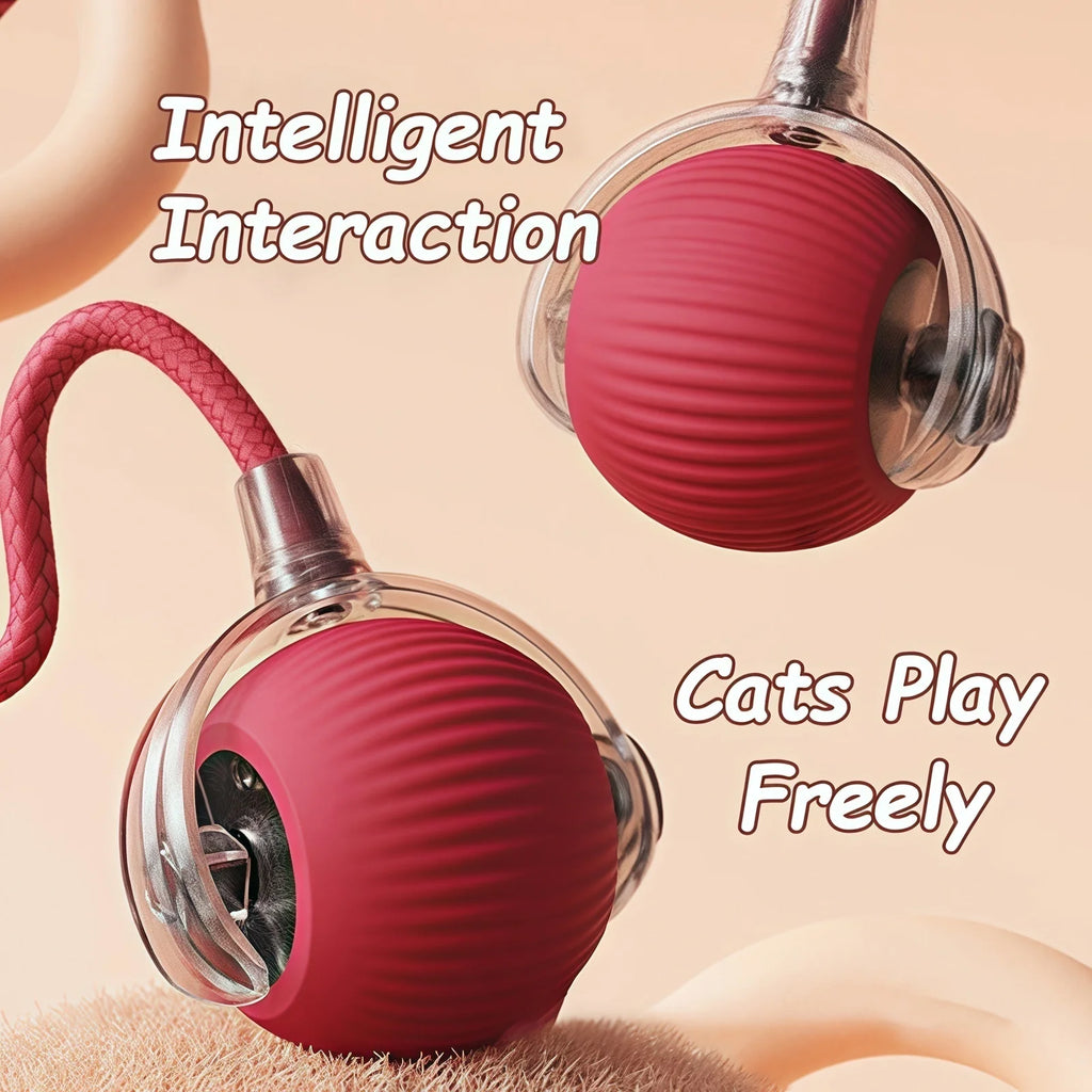 Balle Interactive Automatique pour Chat : Le Compagnon de Chasse Intelligent