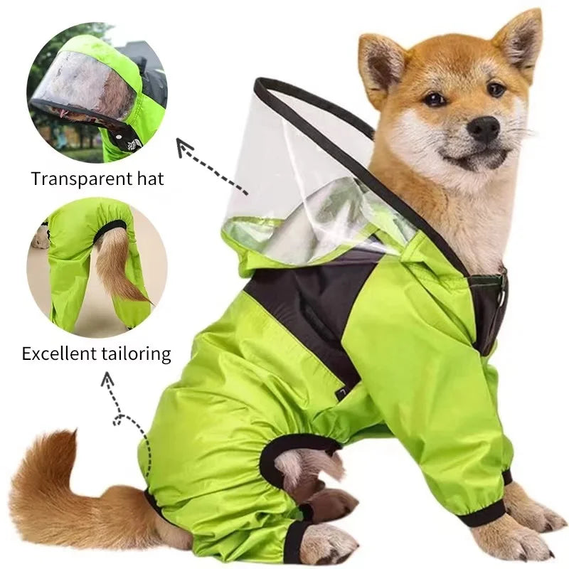 Imperméable "The Dog Face" – Veste Waterproof et Coupe-vent pour Chien