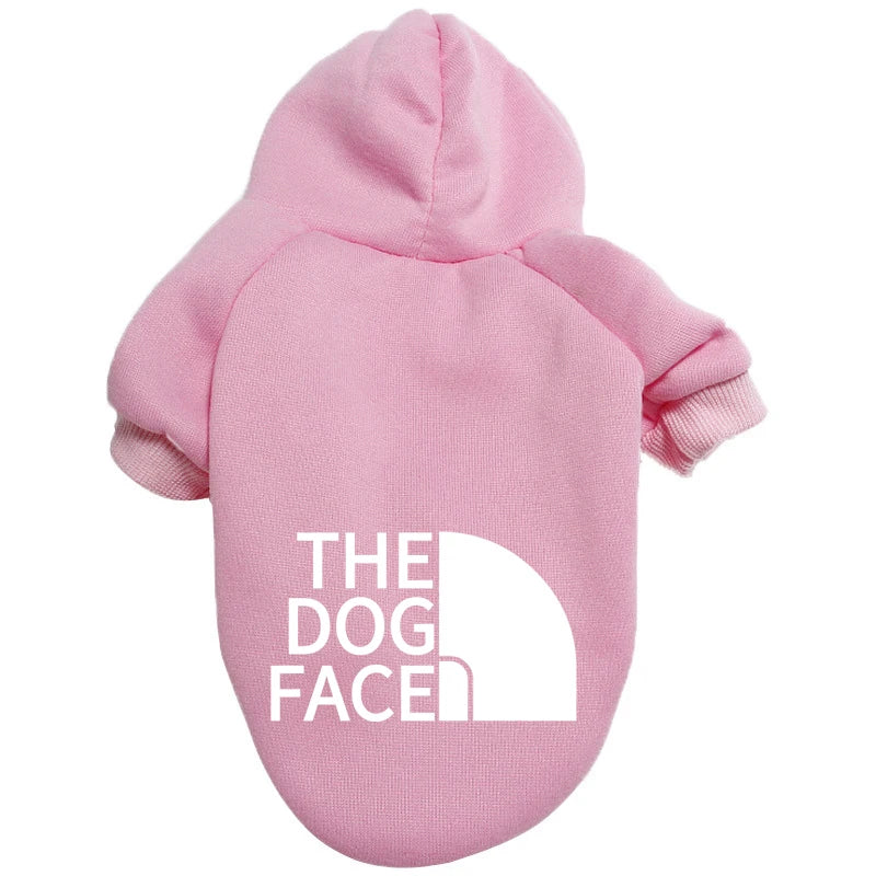 Sweat à Capuche "The Dog Face" – Hoodie Chaud et Coupe-vent pour Chien