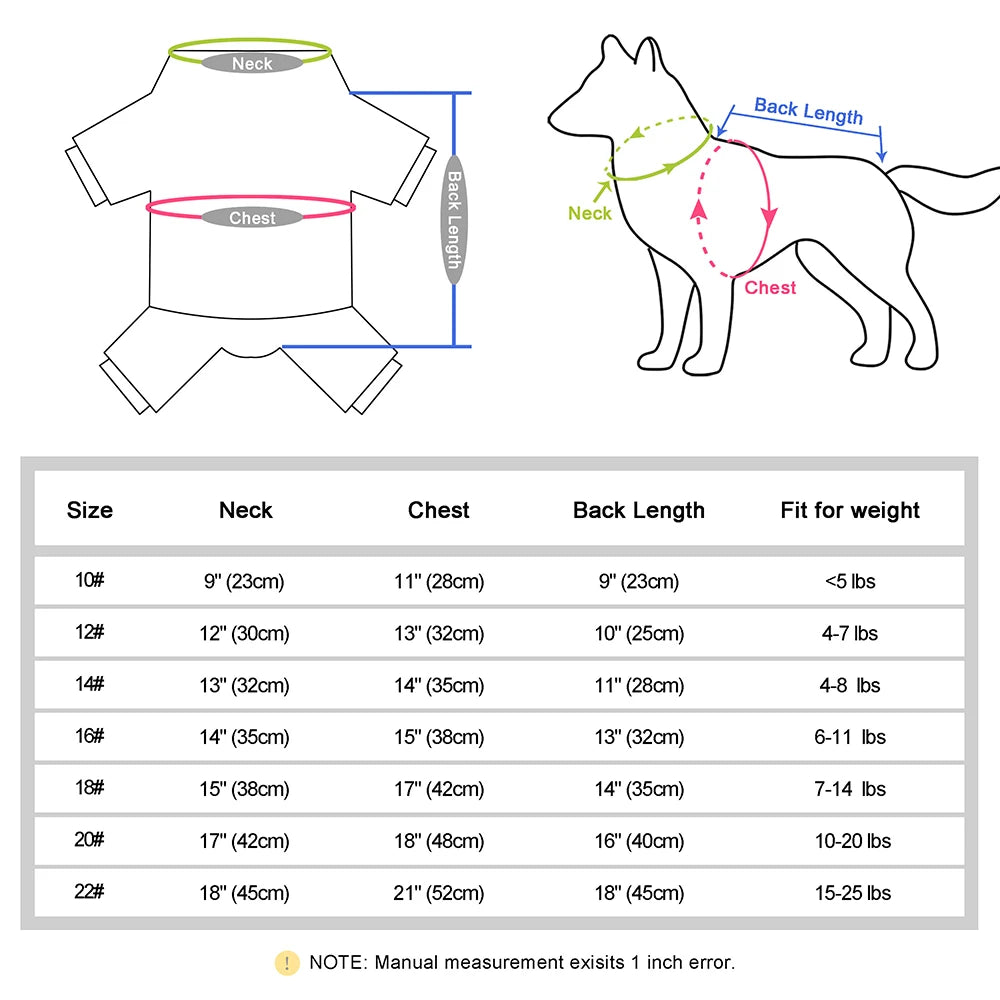 Combinaison d'Hiver "Super Warm" pour Chien – Veste Imperméable Intégrale
