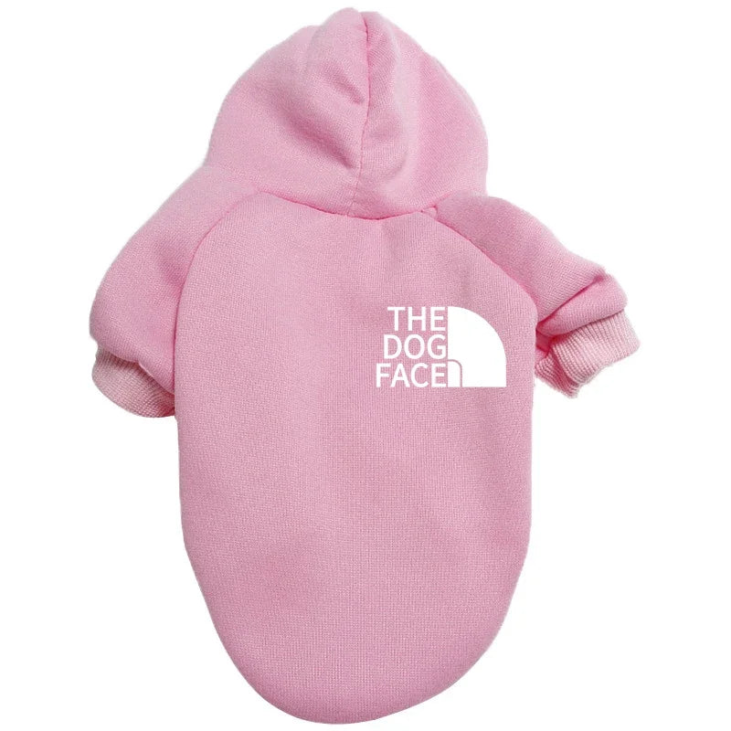 Sweat à Capuche "The Dog Face" – Hoodie Chaud et Coupe-vent pour Chien