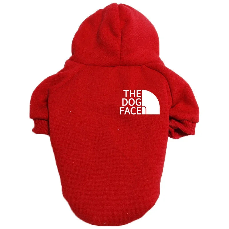 Sweat à Capuche "The Dog Face" – Hoodie Chaud et Coupe-vent pour Chien