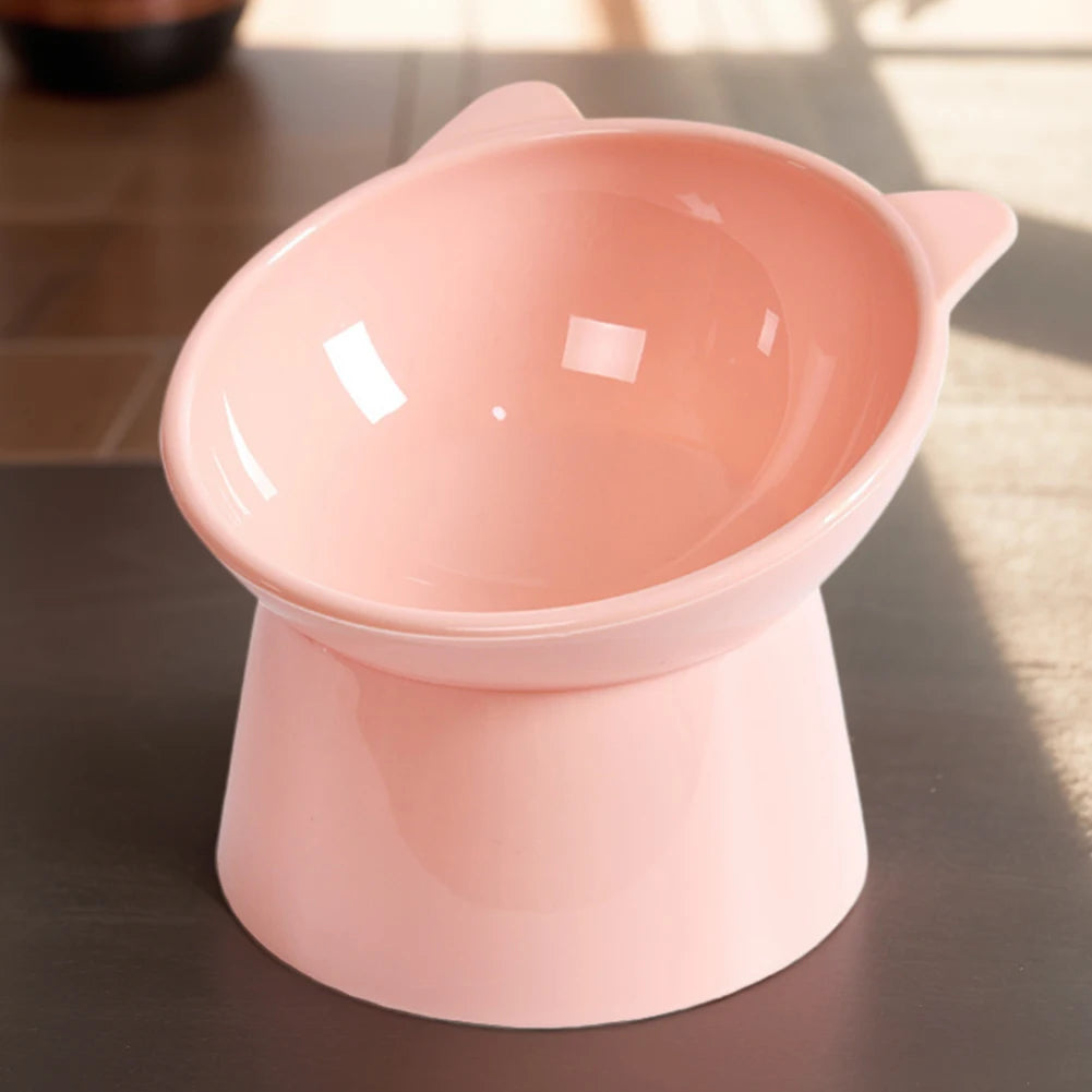 Bol Surélevé et Incliné pour Chat | Ergonomique, Anti-Vomissement & Antidérapant