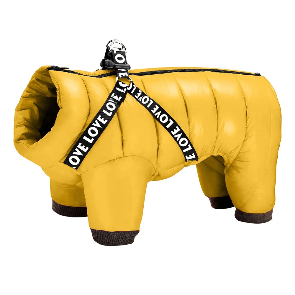 Combinaison d'Hiver "Super Warm" pour Chien – Veste Imperméable Intégrale