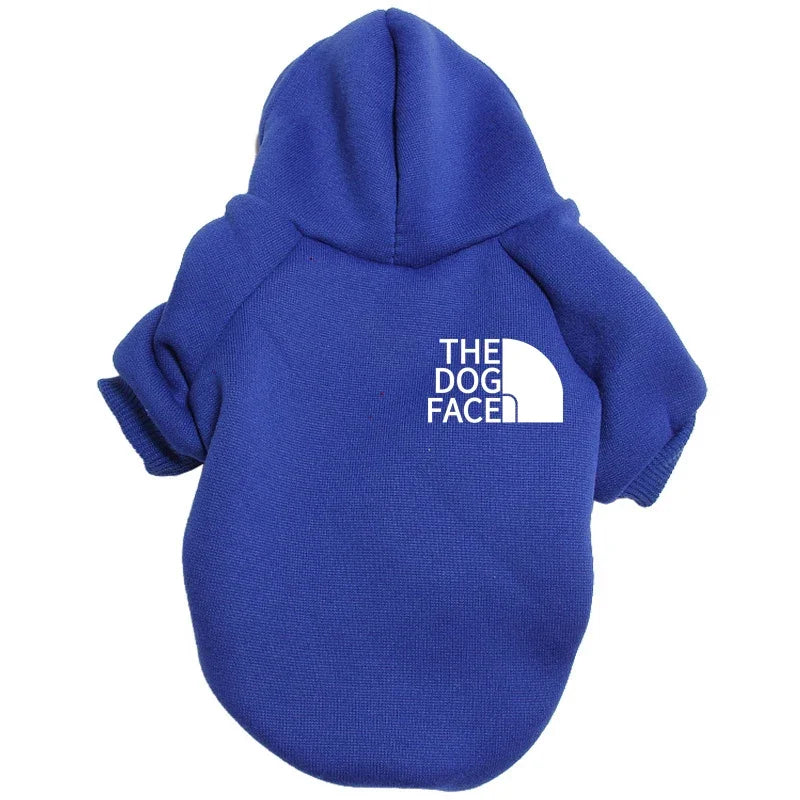 Sweat à Capuche "The Dog Face" – Hoodie Chaud et Coupe-vent pour Chien