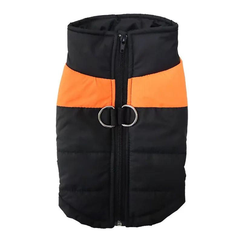 Veste d'Hiver Matelassée pour Chien – Imperméable, Chaude et Zippée
