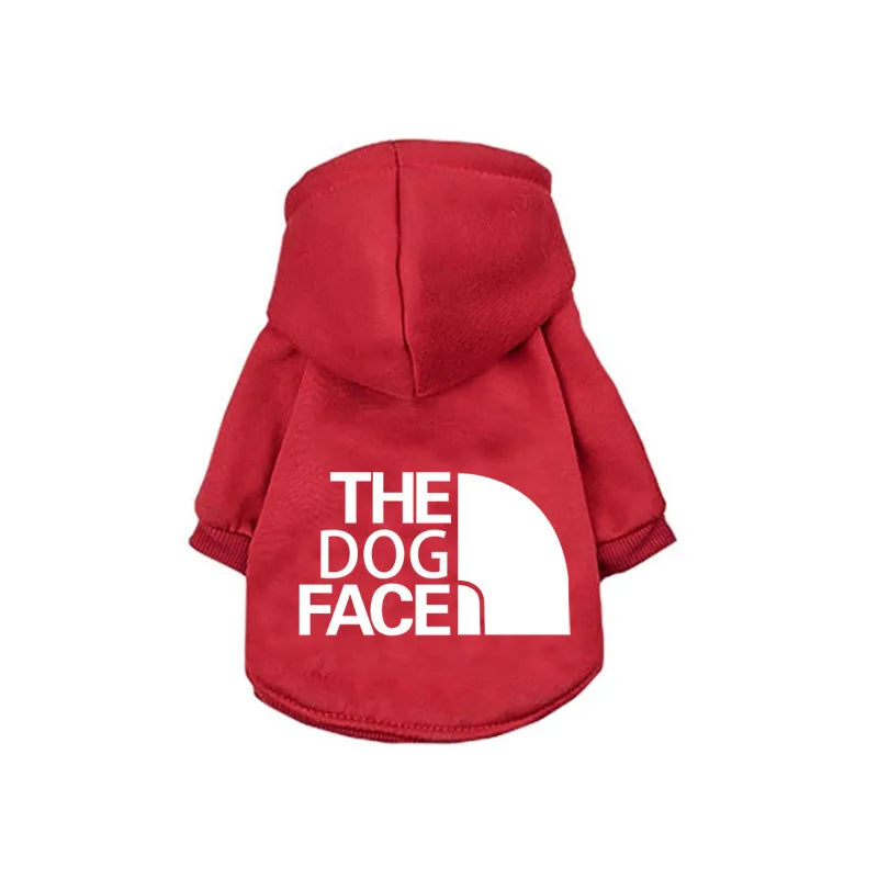 Sweat à Capuche "The Dog Face" – Hoodie Chaud et Coupe-vent pour Chien