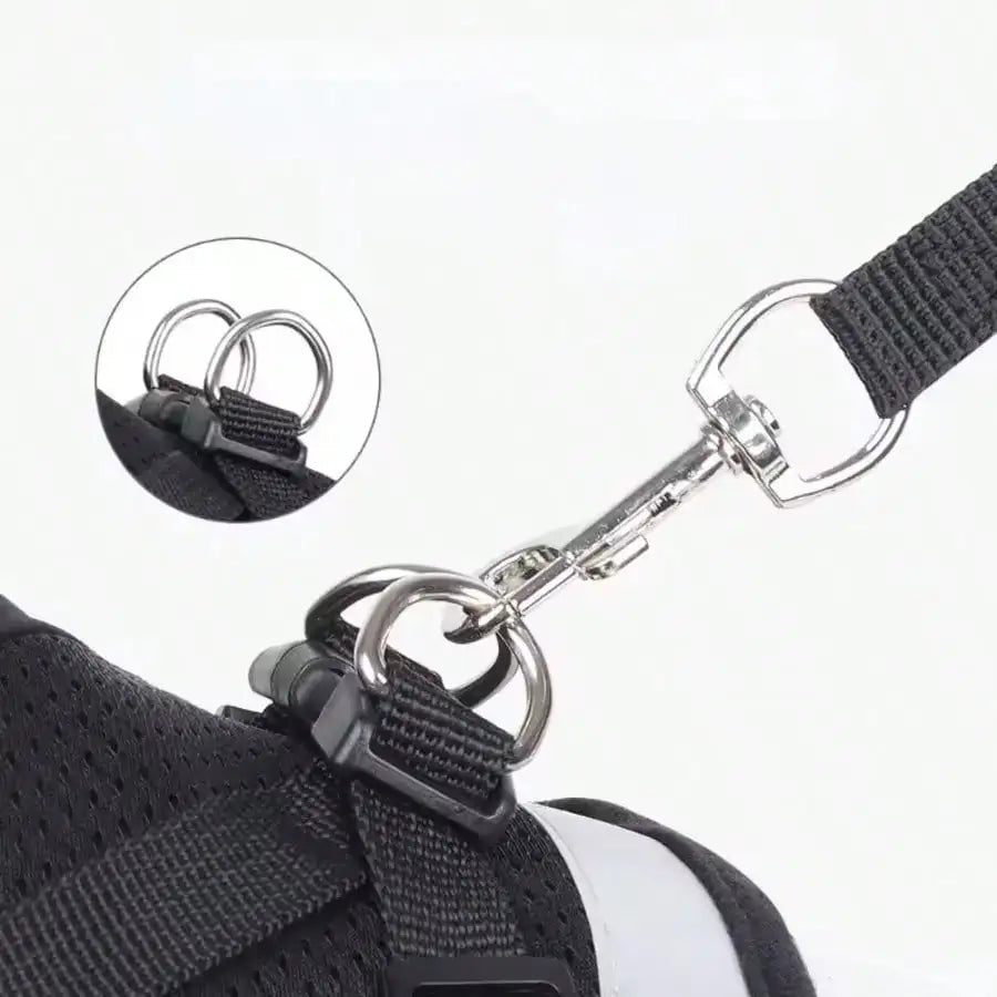 Harnais-Gilet Ajustable et Confortable – Sécurité Nocturne