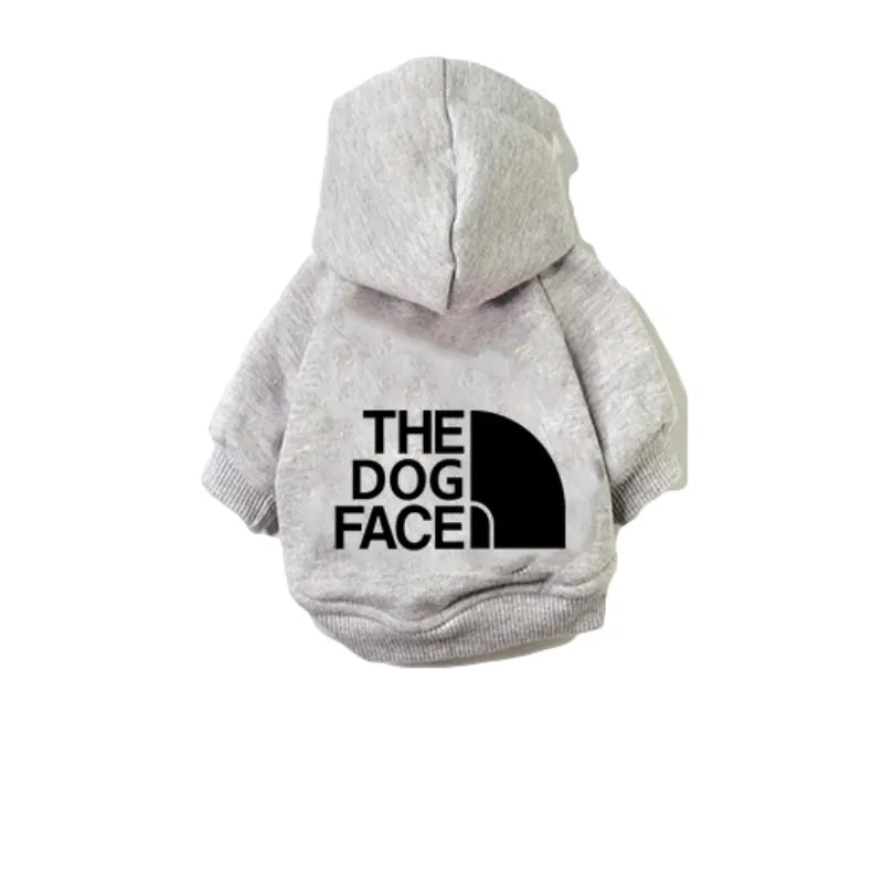 Sweat à Capuche "The Dog Face" – Hoodie Chaud et Coupe-vent pour Chien