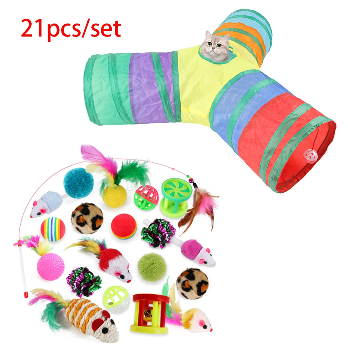 Pack Variété de Jouets pour Chat et Chaton – Set complet