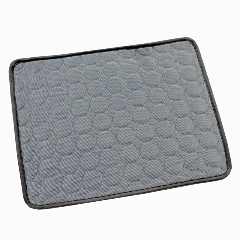 Tapis Rafraîchissant pour Chien et Chat – Lit Effet Glaçon Auto-Rafraîchissant, Ultra-Résistant pour Été (Tailles S à XL)