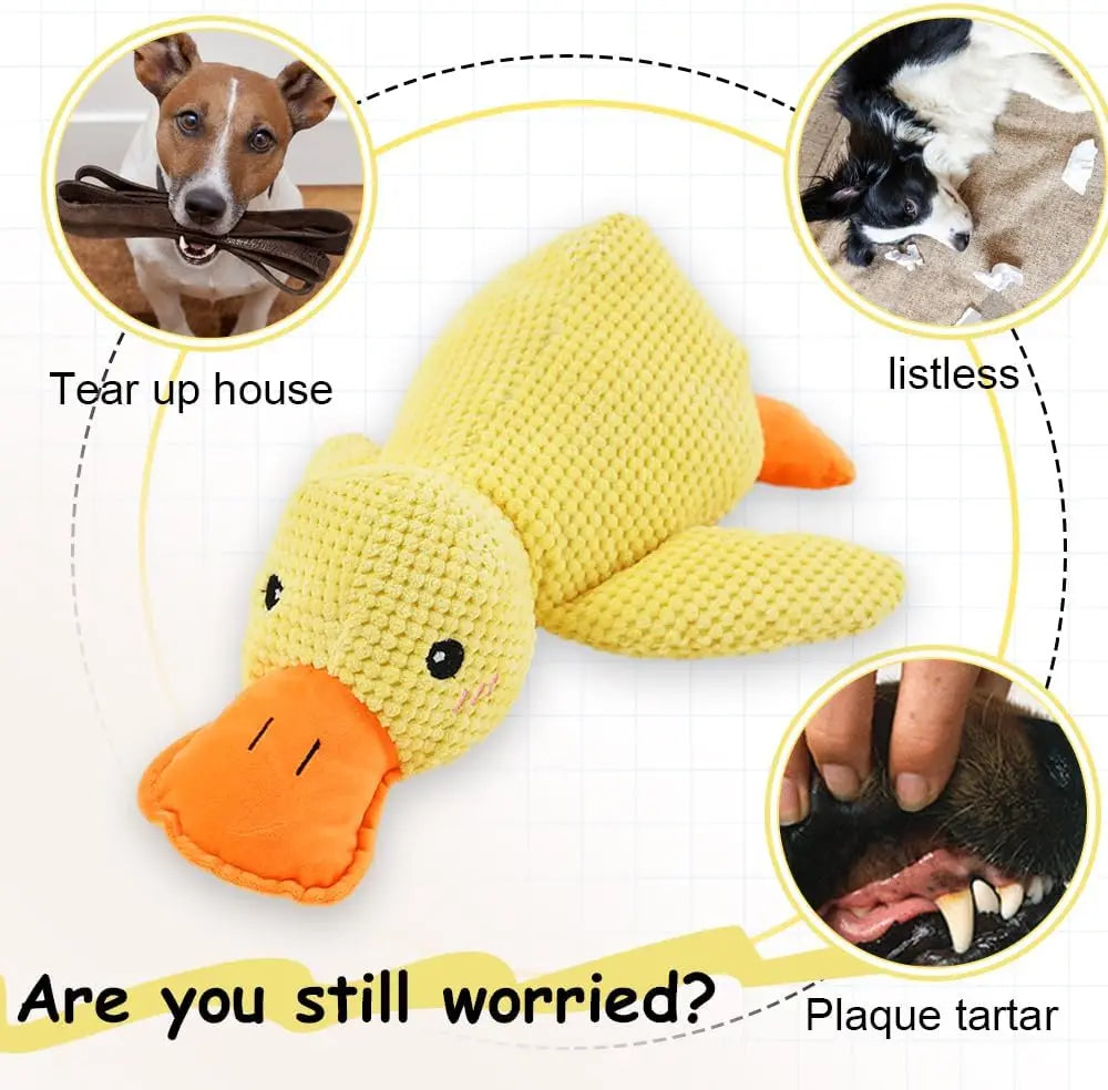 Jouet en Peluche pour Chien : Compagnon de Jeu Sonore et Durable