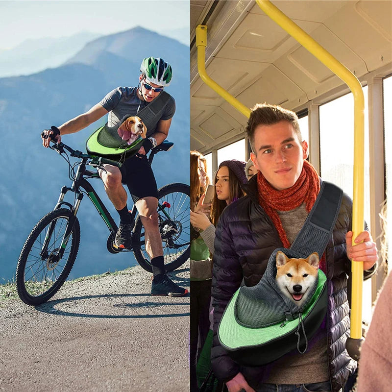 Sac de Transport en Bandoulière pour Animaux