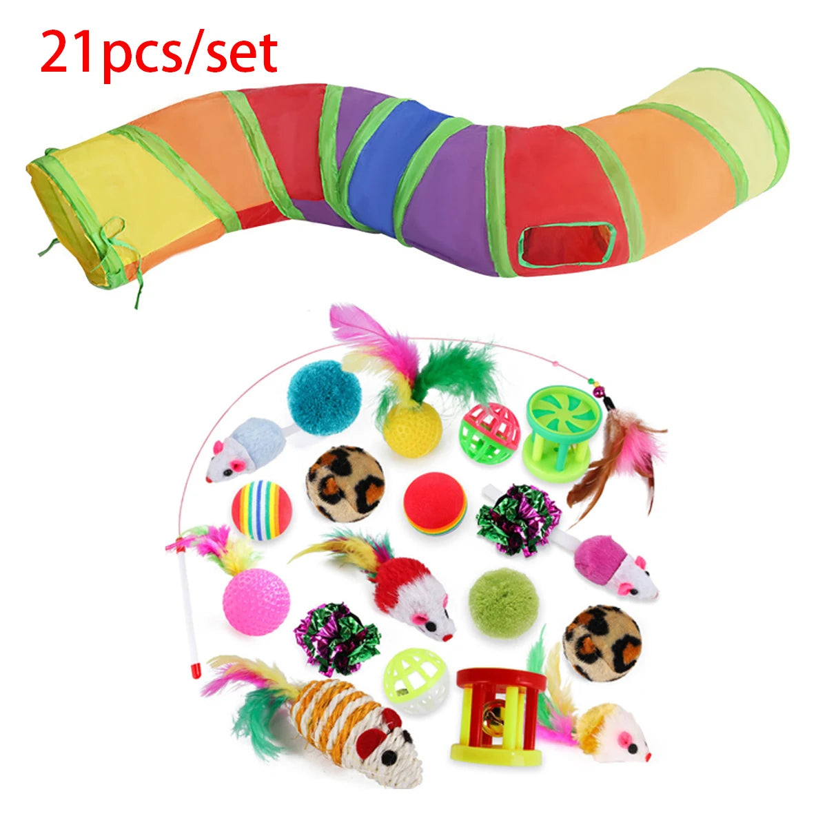 Pack Variété de Jouets pour Chat et Chaton – Set complet