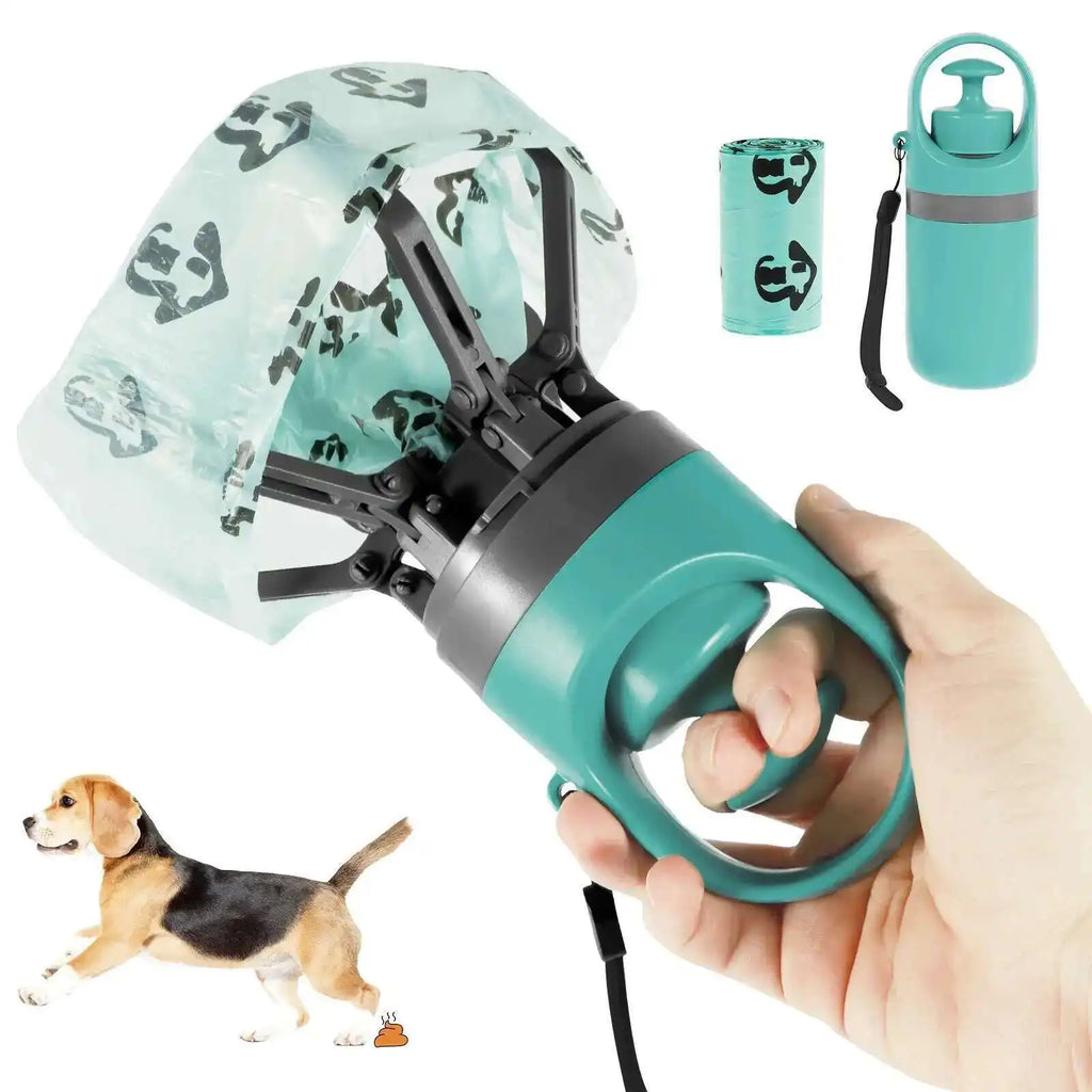 Ramasse-Crottes Portable avec Distributeur Intégré