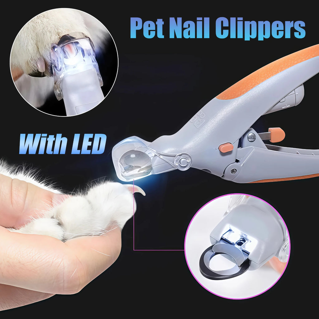 Coupe-Ongles LED pour Chats et Chiens