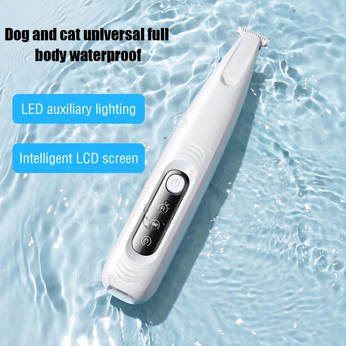 Tondeuse de Précision à LED pour Pattes : Toilettage Professionnel à Domicile